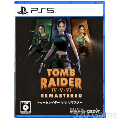 【預購】PS5 Tomb Raider IV-VI Remastered 古墓奇兵 IV-VI 重製版 簡中日英版